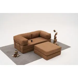 Comfort Mini - Brown Brown Corner Sofa