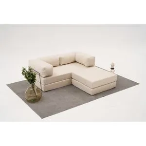 Comfort Mini - Cream Cream Corner Sofa