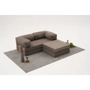 Comfort Mini - Grey Grey Corner Sofa