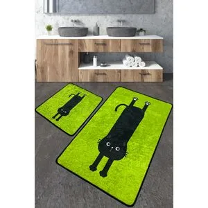Comfort Multicolor Bathmat Set (2 Pieces)