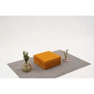 Comfort - Orange Orange Pouffe