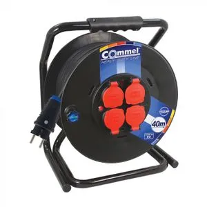Commel Kabl sa motalicom PVC bubnj 300mm monofazna 40m    H07RN-F 3G2,5