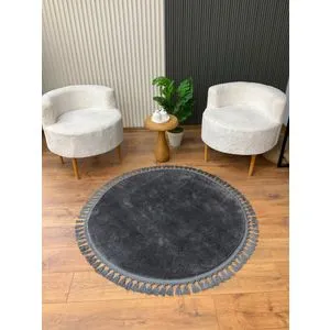 Conceptum Hypnose 1414 Tepih (200 x 200 cm) - Antracit