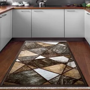 Conceptum Hypnose 1716 - Sivi, Braon Tepih (80 x 120 cm)