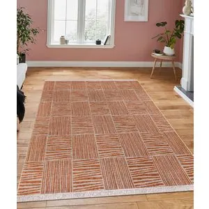 Conceptum Hypnose 23043A - Narandžasti Tepih (160 x 230)