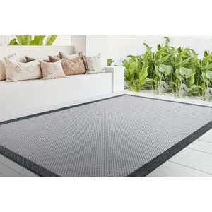 Conceptum Hypnose 23745A Fresco - Crno-beli tepih (200 x 290)