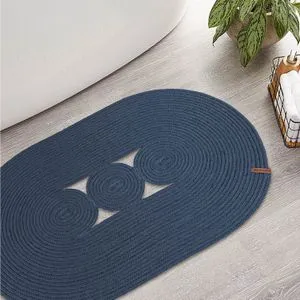 Conceptum Hypnose  9015073 Navy Blue Rug (50 x 80)