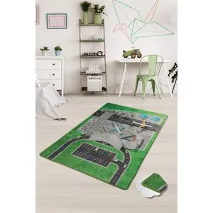 Conceptum Hypnose  Airport Multicolor Carpet (100 x 160)