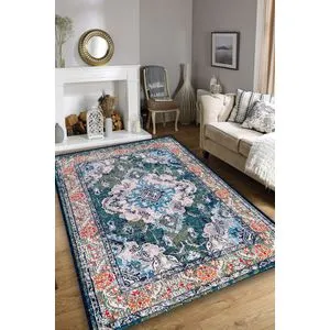 Conceptum Hypnose  Alfombra Şönil Cotton Multicolor Hall Carpet (80 x 150)