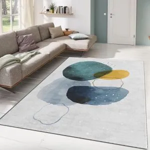 Conceptum Hypnose Alho Tepih-39A Višebojni Tepih (100 x 140 cm)