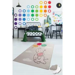Conceptum Hypnose  Balloons - Grey Multicolor Carpet (140 x 190)