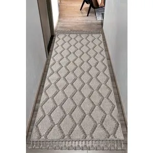 Conceptum Hypnose  Beverly 2263 100 x 150 Grey Hall Carpet (100 x 150)