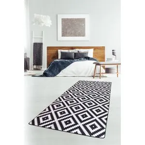Conceptum Hypnose  Black White Djt Black
White Carpet (80 x 120)