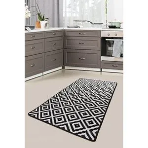 Conceptum Hypnose  Black White Multicolor Carpet (160 x 230)