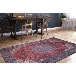 Conceptum Hypnose Blues Chenille - Rustic AL 88 Višenamenski Tepih (140 x 190 cm)