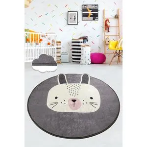 Conceptum Hypnose  Bunny Multicolor Carpet (100 cm)