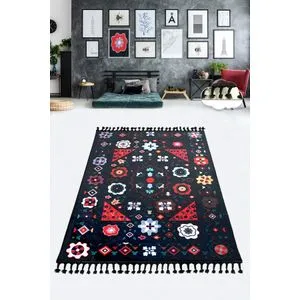 Conceptum Hypnose  Carving - v2 Multicolor Hall Carpet (80 x 200)