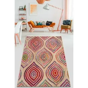 Conceptum Hypnose  Cavita - Cotton Multicolor Hall Carpet (100 x 300)
