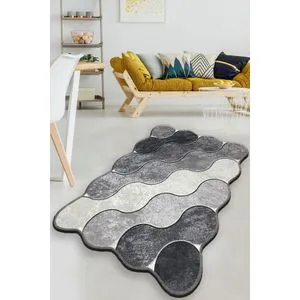 Conceptum Hypnose  Circle - Grey Dark Grey
Grey
White Carpet (150 x 240)