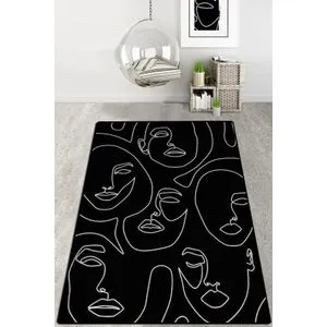 Conceptum Hypnose  Composition Djt Multicolor Carpet (80 x 120)