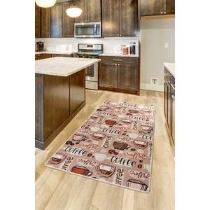 Conceptum Hypnose  Cup Of Coffee Multicolor Hall Carpet (80 x 150)