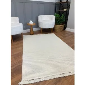 Conceptum Hypnose Dizajn Point - Tepih u krem boji (100 x 300 cm)