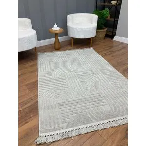 Conceptum Hypnose Dizajn Rainbow - Sivi Tepih (200 x 290 cm)