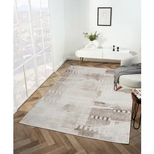 Conceptum Hypnose Elex 5206 Bež Tepih (100 x 300 cm)