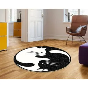 Conceptum Hypnose  Eugene V3 - 4660 - 1 Black
White Carpet (80 cm)