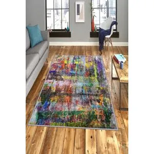 Conceptum Hypnose  Exfab287 Multicolor Hall Carpet (100 x 150)