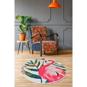 Conceptum Hypnose  Flam Multicolor Carpet (100 cm)
