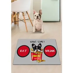 Conceptum Hypnose Frenc Fries Multicolor Cat Litter Mat