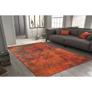 Conceptum Hypnose Fusion Chenille - Narandžasti AL 09 Višenamenski Tepih (150 x 230 cm)
