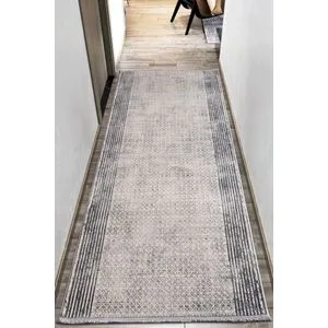 Conceptum Hypnose  Granada - 6078 Grey Hall Carpet (120 x 300)