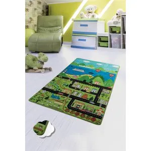 Conceptum Hypnose  Happy City Multicolor Carpet (140 x 190)