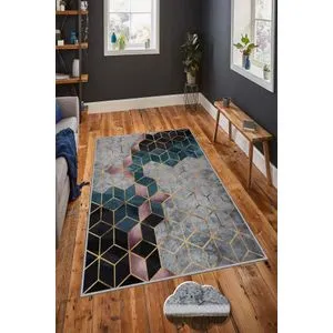 Conceptum Hypnose HMNT774 Višebojni tepih (120 x 180)