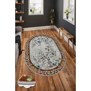 Conceptum Hypnose Hmnt921 Višenamenski Tepih (100 x 150 cm)