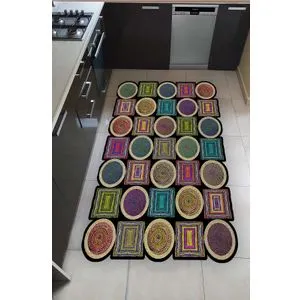 Conceptum Hypnose  Hmnt959 Multicolor Carpet (50 x 80)