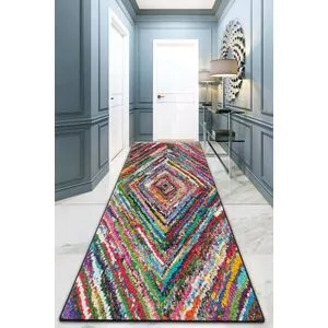 Conceptum Hypnose  Ipnosi Djt Multicolor Hall Carpet (100 x 200)