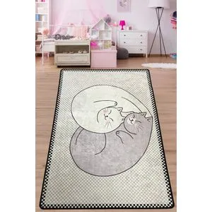 Conceptum Hypnose  Katt Multicolor Hall Carpet (80 x 100)