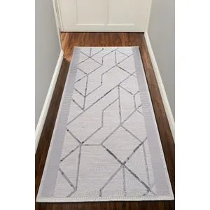Conceptum Hypnose  Larimar 8301 Grey Hall Carpet (80 x 400)