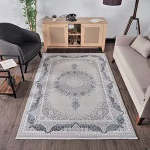 Conceptum Hypnose Leo 0074 Dark Blue Carpet (120 x 180)