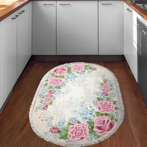 Conceptum Hypnose  Mu174 - Powder (Oval) Powder Carpet (120 x 180)