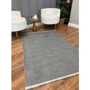 Conceptum Hypnose Punto Bambu - Anthracite Anthracite Carpet (80 x 300)