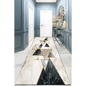 Conceptum Hypnose  Pyramid Djt Multicolor Hall Carpet (80 x 300)