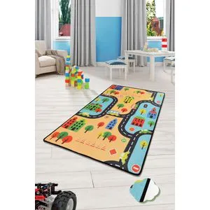 Conceptum Hypnose  Road - Colourful Multicolor Carpet (140 x 190)