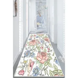 Conceptum Hypnose  Rose Garden Djt Multicolor Hall Carpet (80 x 200)
