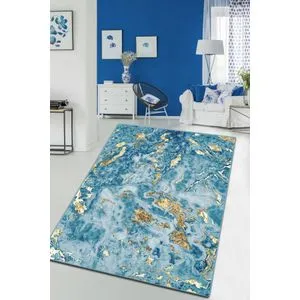 Conceptum Hypnose  Sea And Mountains Djt Multicolor Hall Carpet (80 x 200)