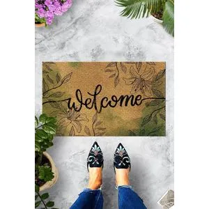 Conceptum Hypnose  Serenıta Multicolor Pvc Doormat