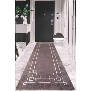 Conceptum Hypnose  Square - Fume Fume Hall Carpet (100 x 300)